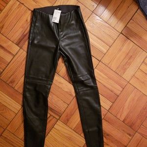 Vegan Leather Leggings NWT